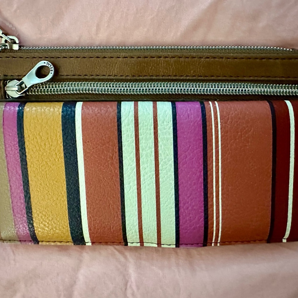 Relic Multicolor Striped Women's Wallet